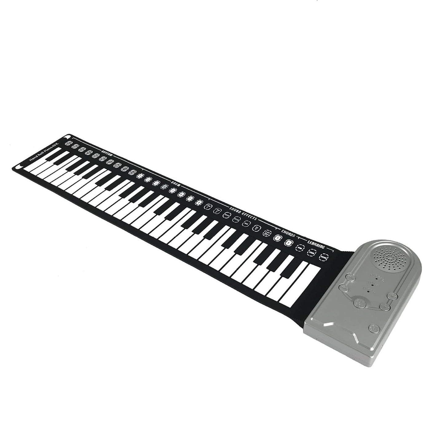 Eingebaute Lautsprecher, 49 Klavier, faltbar, USB-Konnektivität, Silikontasten, praktisches Design für Heimunterhaltung, faltbares Digitalpiano